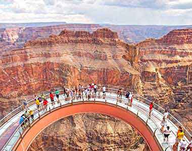 Walk a Glass Bridge Over the Grand Canyon