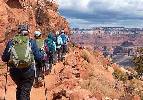 Grand Canyon Weather Average Temps At The Grand Canyon By Rim Season